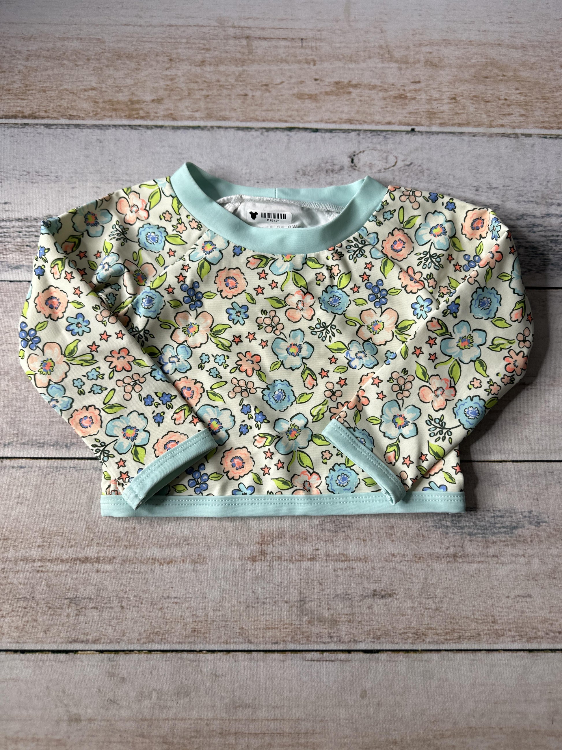 Rockets of Awesome Girls Floral Swimwear Size: 6-12 months Floral
