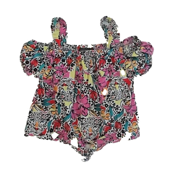 Vince Camuto Girls Floral Blouse Size: 4T Floral