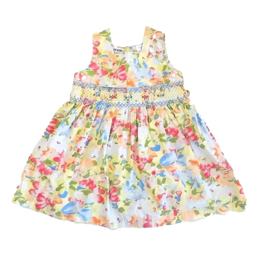 Blueberi Girls Floral Dress Size: 4T Floral