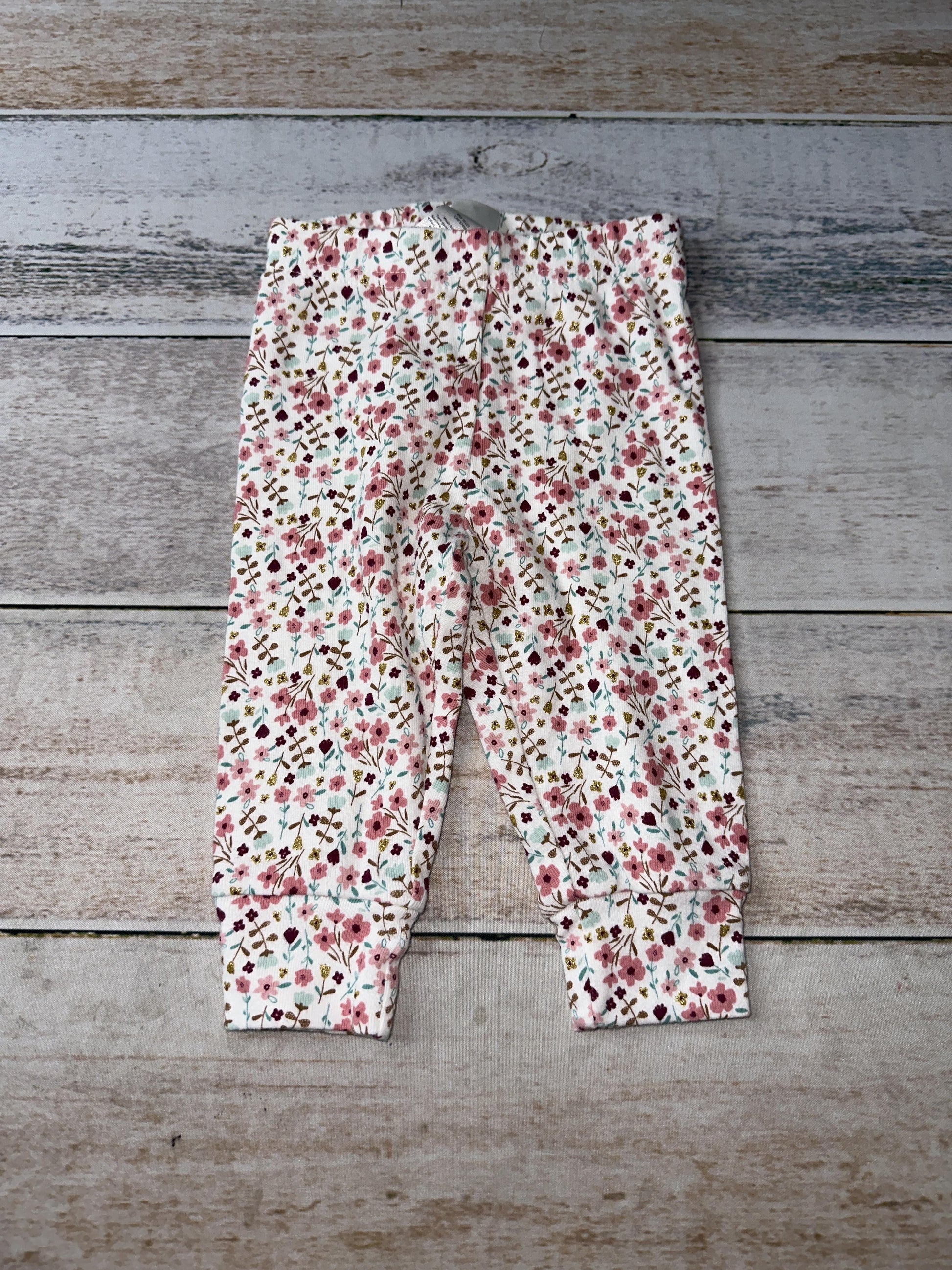 Carters Girls Floral Pants Size: 6 months Floral