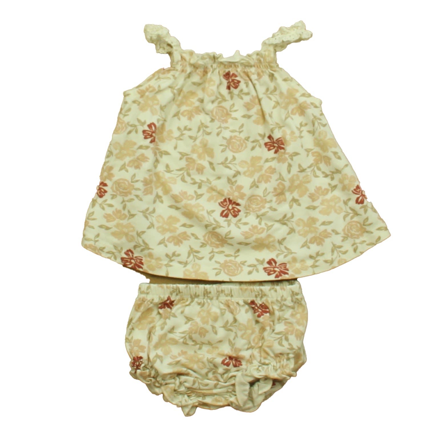 Rylee + Cru Girls Floral Apparel Sets Size: 3-6 Months Floral