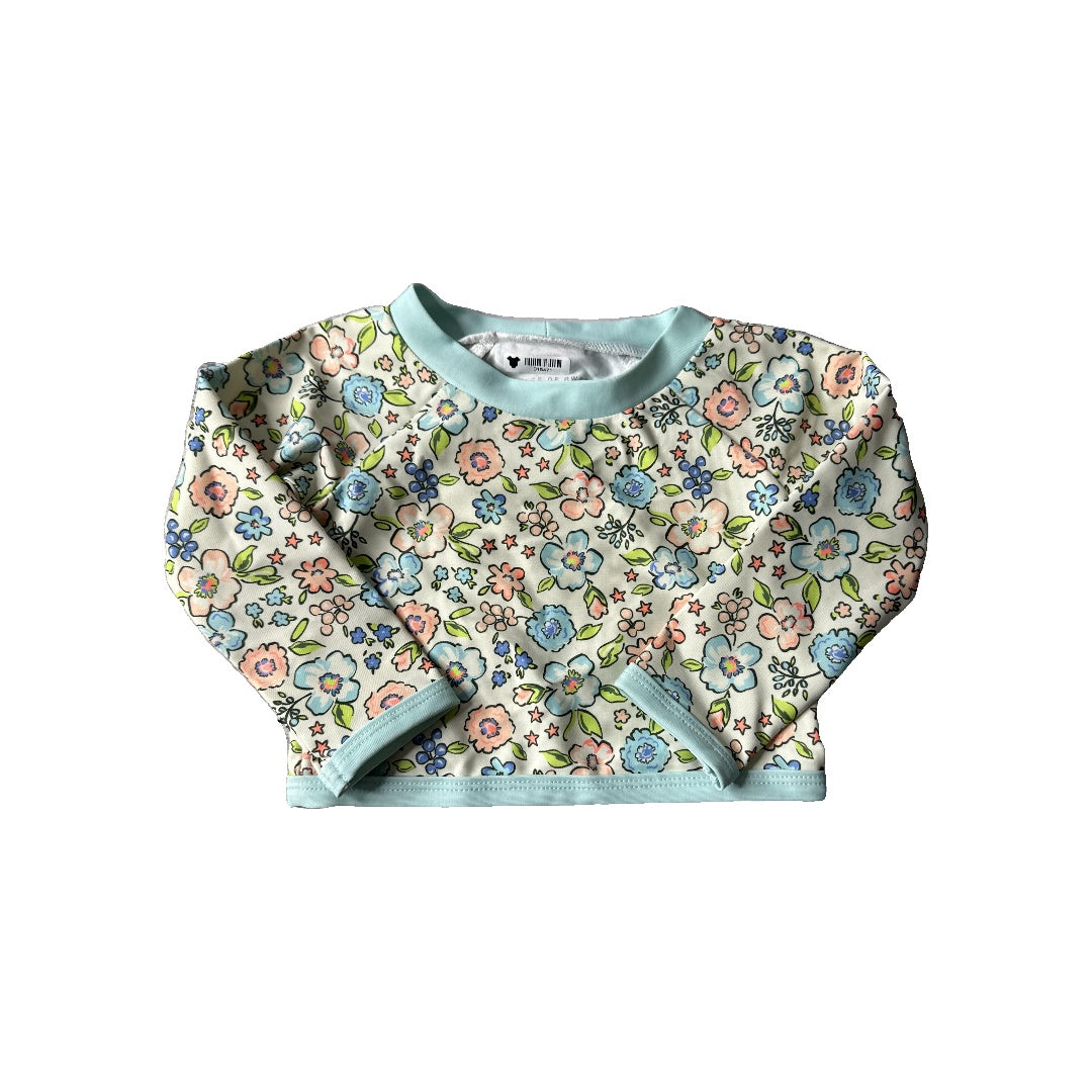 Rockets of Awesome Girls Floral Swimwear Size: 6-12 months Floral