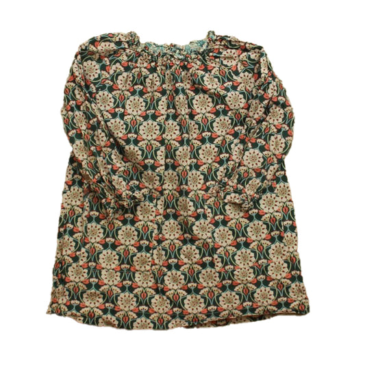 Bon Ton Girls Floral Dress Size: 4T