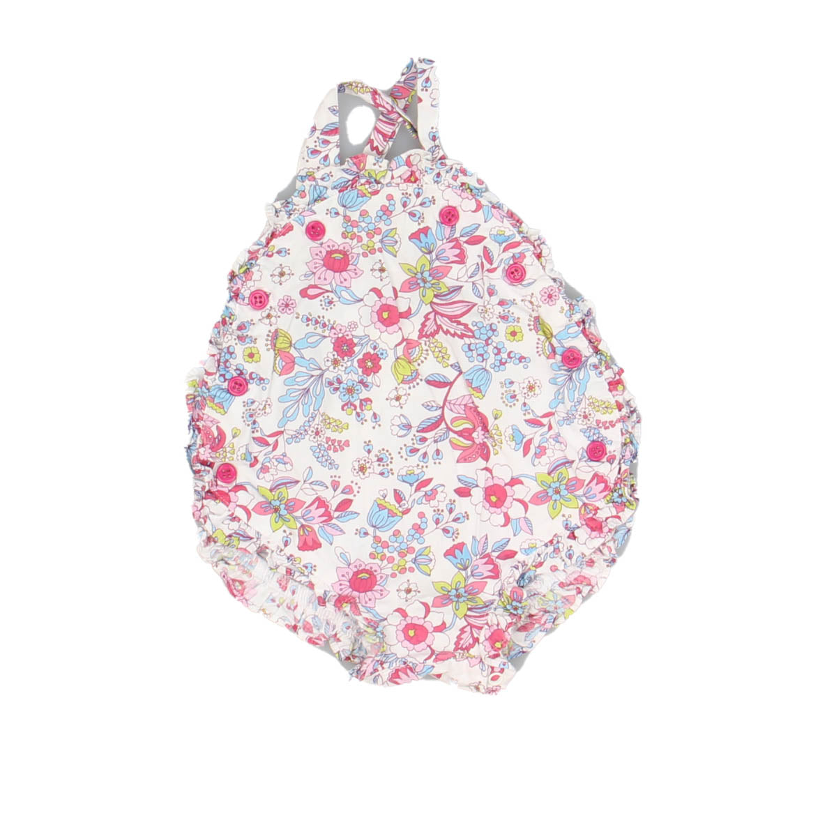 Pippen Lane Girls Floral Romper Size: 6 Months Floral
