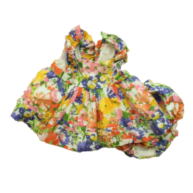 Janie and Jack Girls Floral Dress Size: 3-6 Months Floral