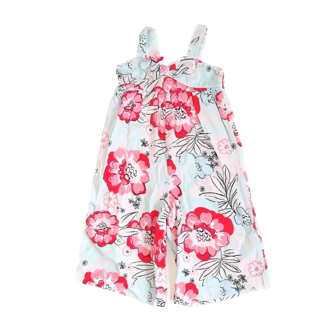 Janie and Jack Girls Floral Romper Size: 3T Floral