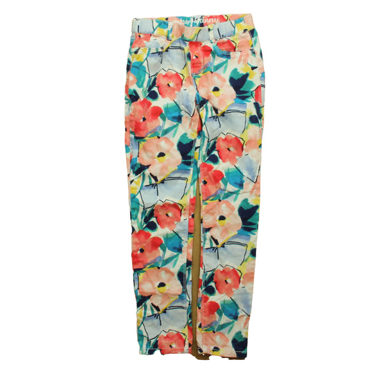 Gymboree Girls Floral Jeggings Size: 10 Years Floral