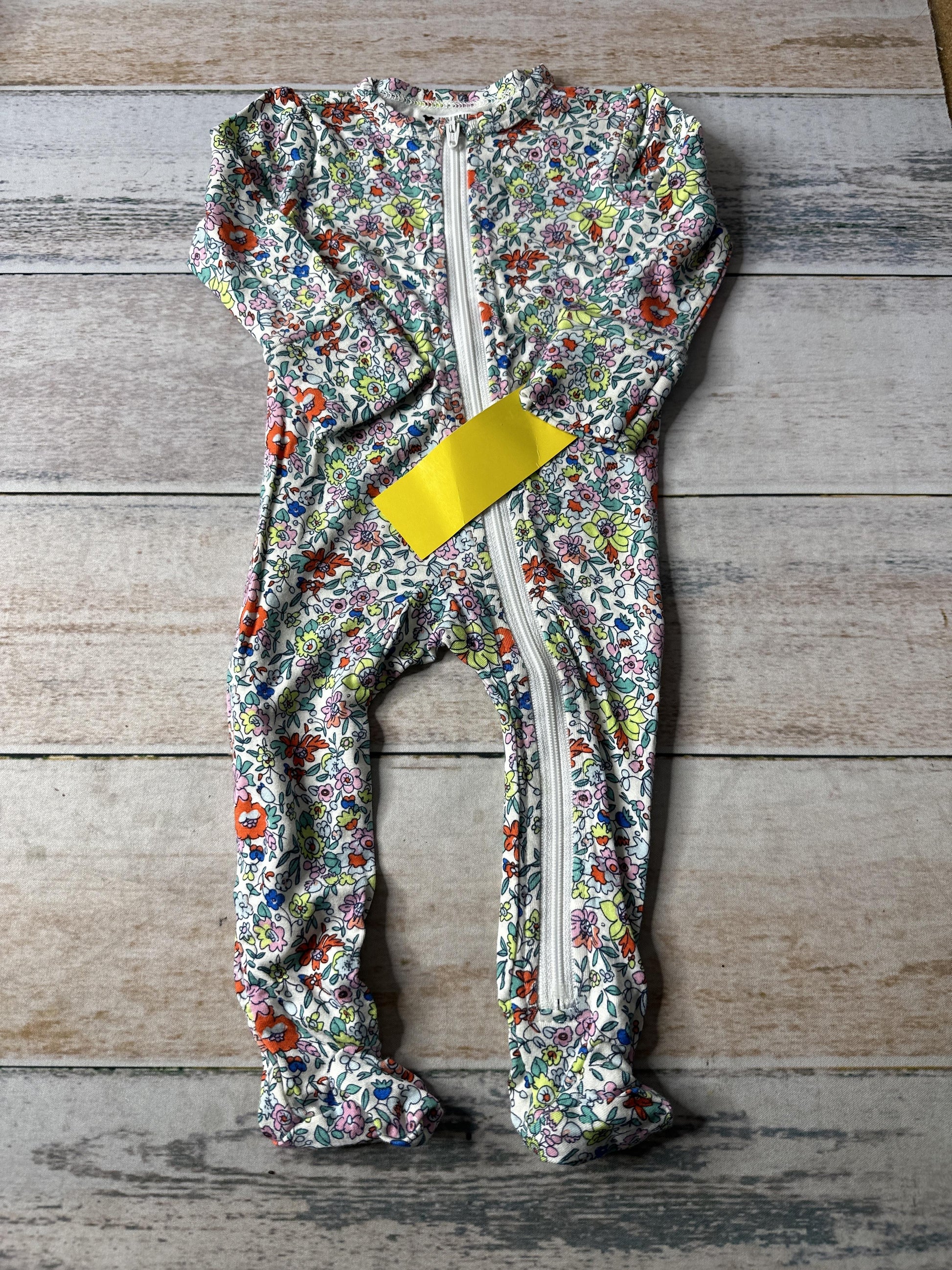 Rockets of Awesome Girls Floral Pajamas Size: 0-3 months Floral