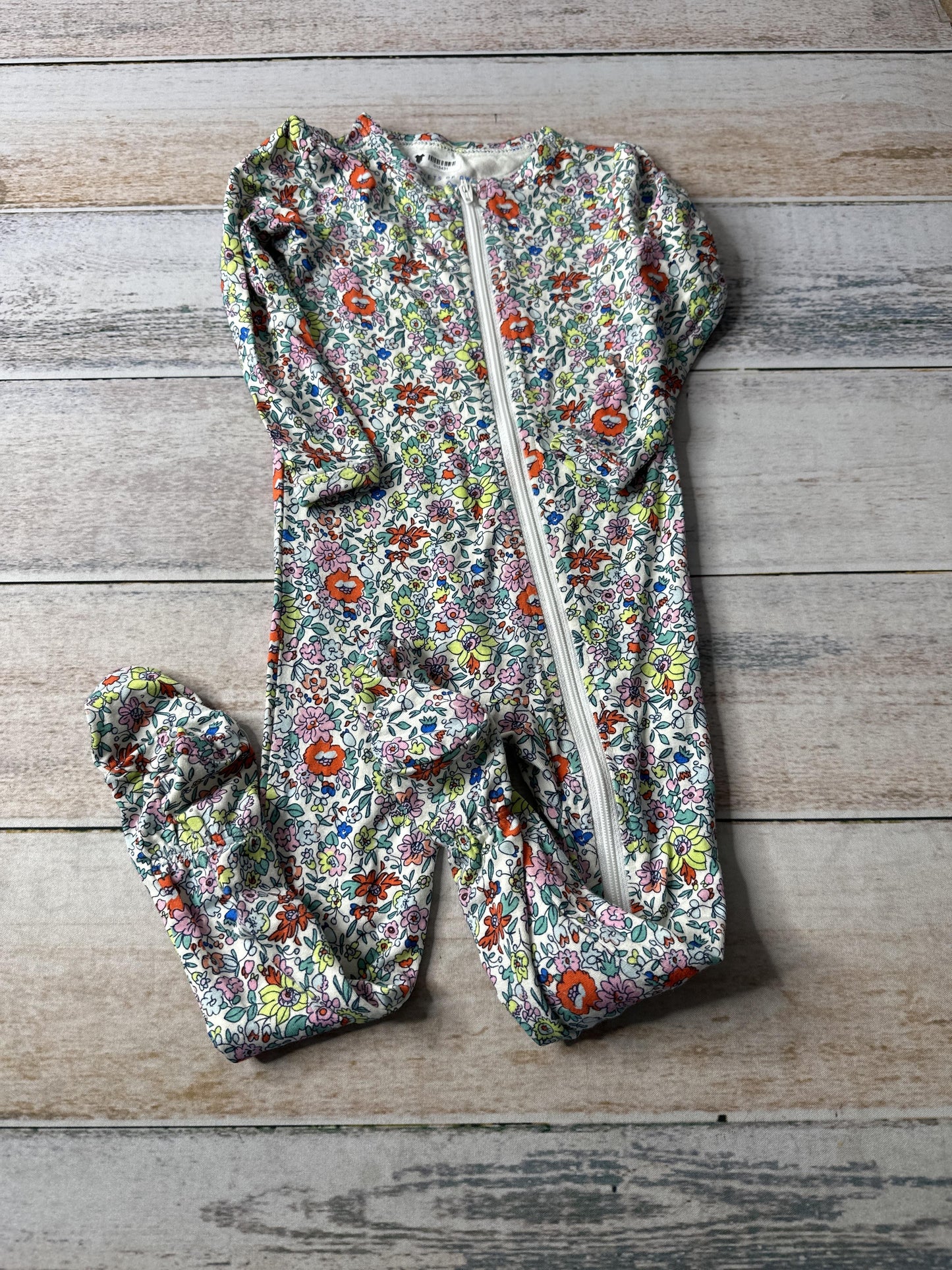 Rockets of Awesome Girls Floral Pajamas Size: 6-12 months Floral