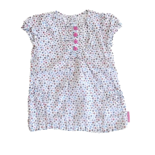 Jojo Mama Bebe Girls Floral Dress Size: 6-12 Months Floral