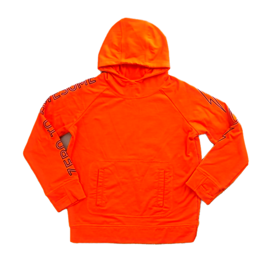 Rockets Of Awesome Boys Florscent Orange Sweatshirt Size: 3 - 10 Years Florscent Orange