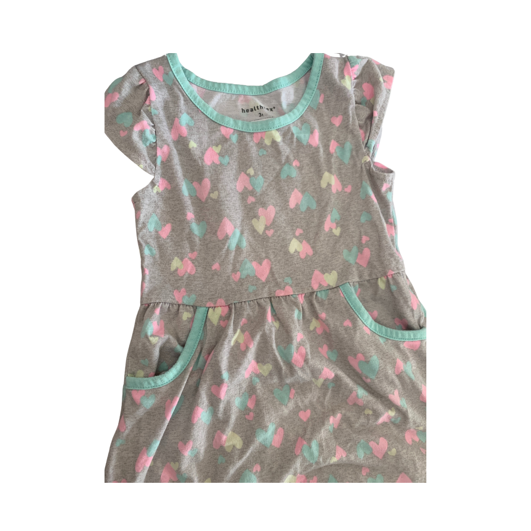 Girls Flowers | Grey Dress Size: 3T Flowers | Grey