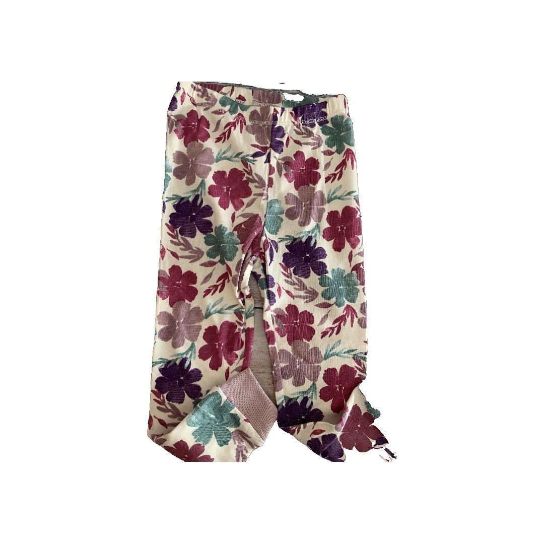 Burt's Bees Girls Flowers | pink | Lavender | Light Blue Pajamas Size: 3T Flowers | pink | Lavender | Light Blue