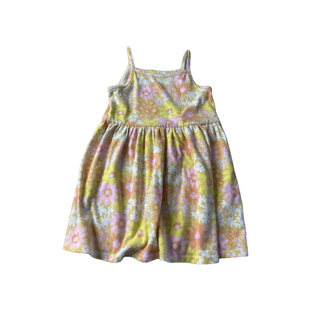 Cat & Jack Girls Flowers | Retro Dress Size: 4T Flowers | Retro