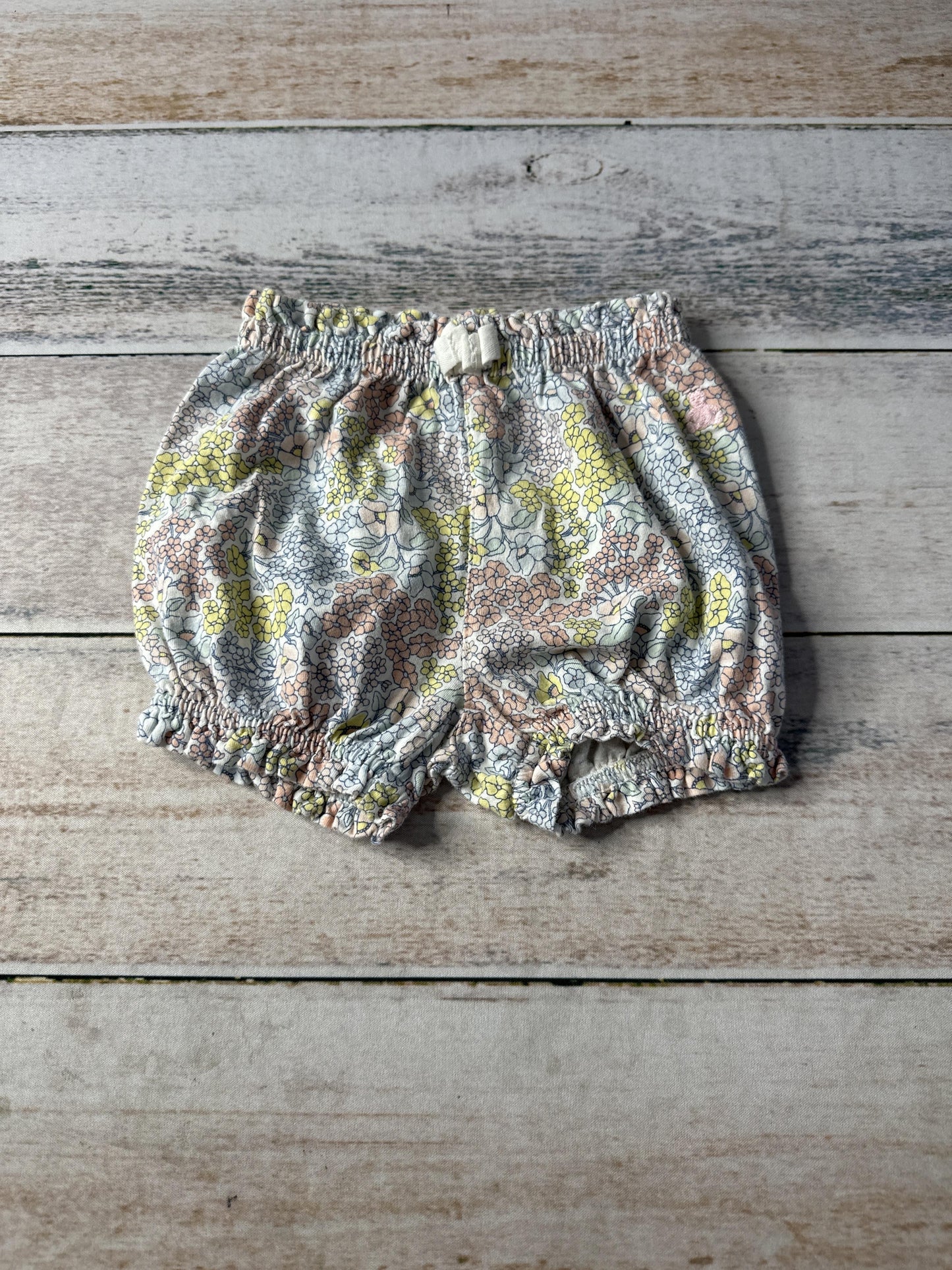 Girls Flowers Shirt Size: 6-12 months Flowers