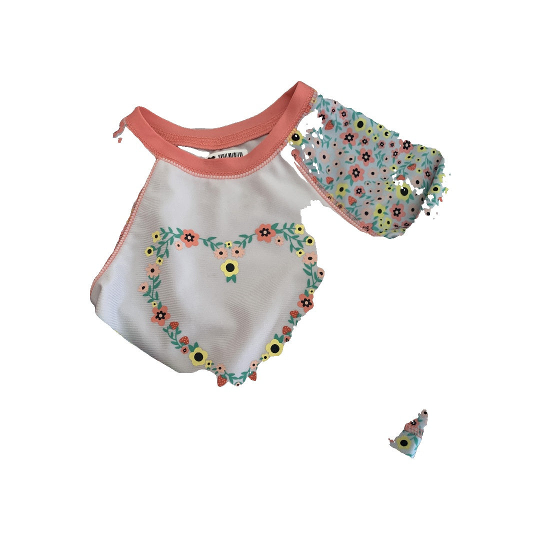 Cat & Jack Girls Flowers Swimwear Size: 18 months Flowers