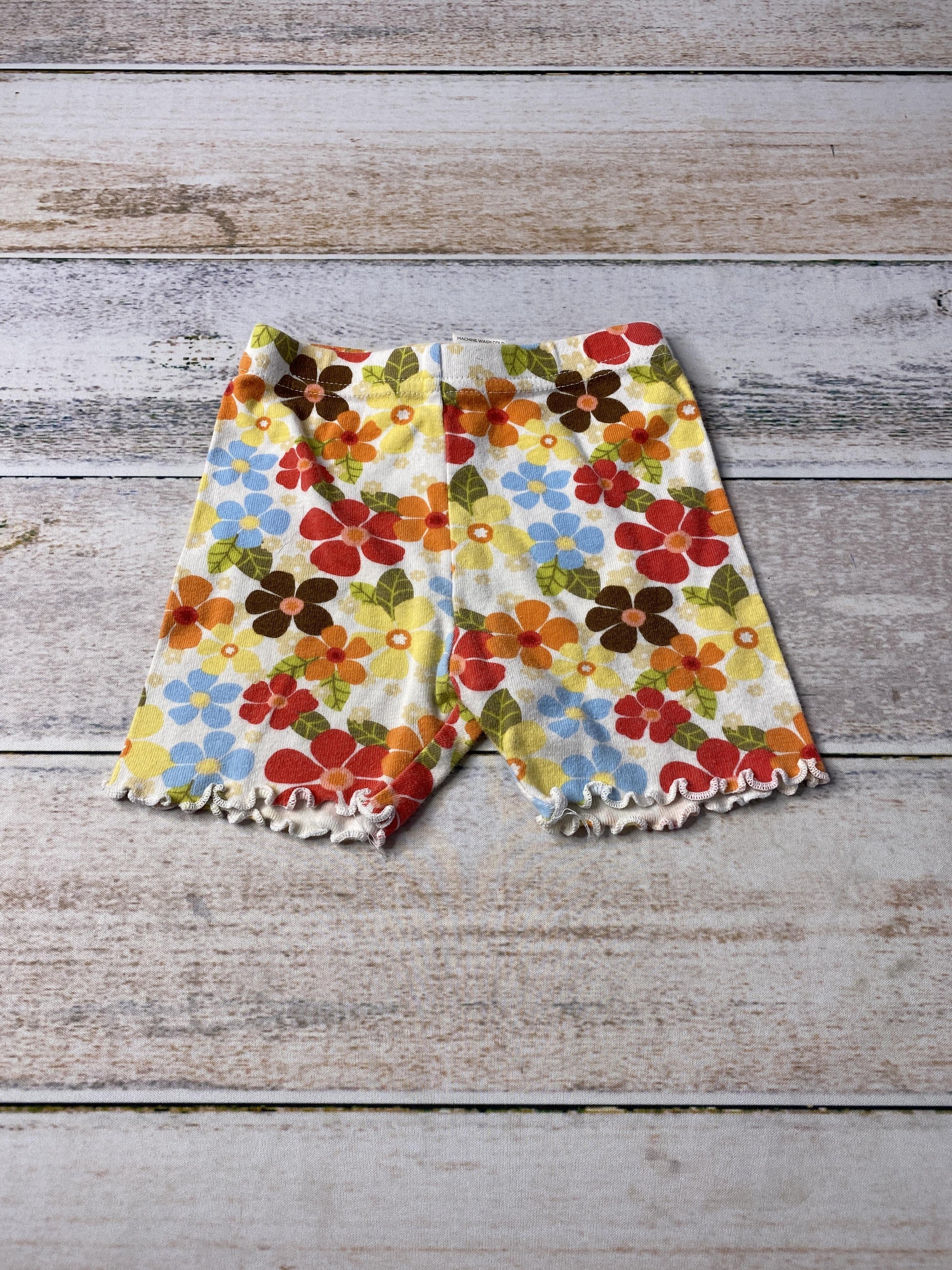 Gymboree Girls Flowers Shorts Size: 12-18 months Flowers