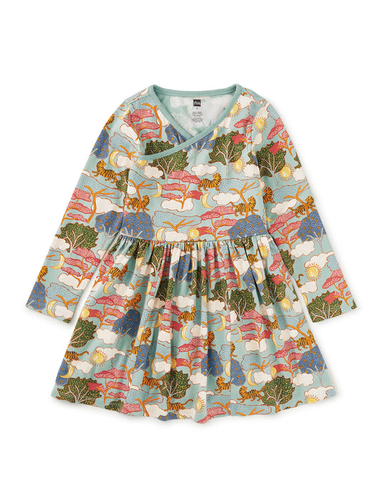 Tea Collection Girls Folktale Dress Size: 5T Folktale