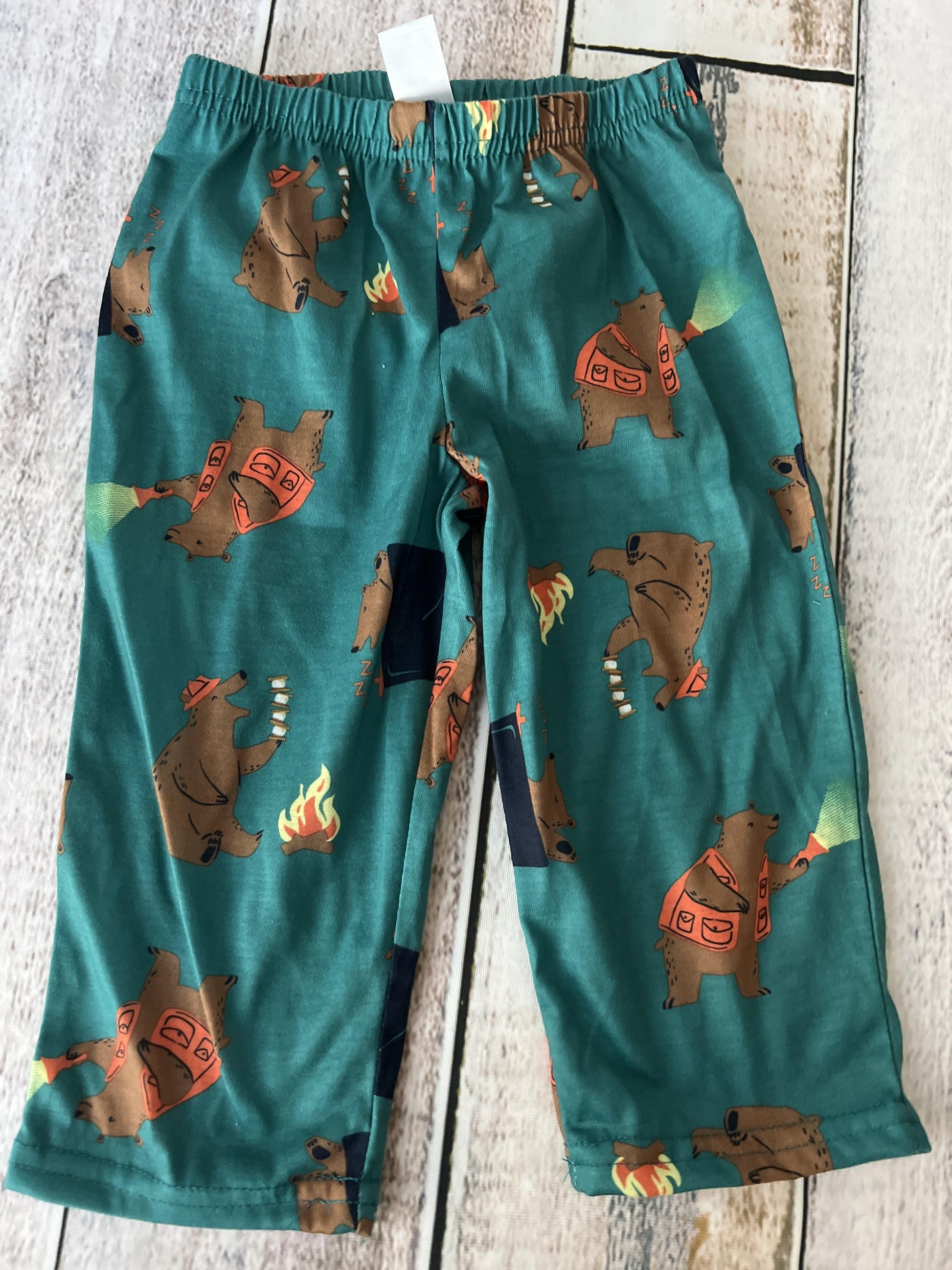 Just Born Boys Forest Green | bears Pajamas Size: 18 months Forest Green | bears