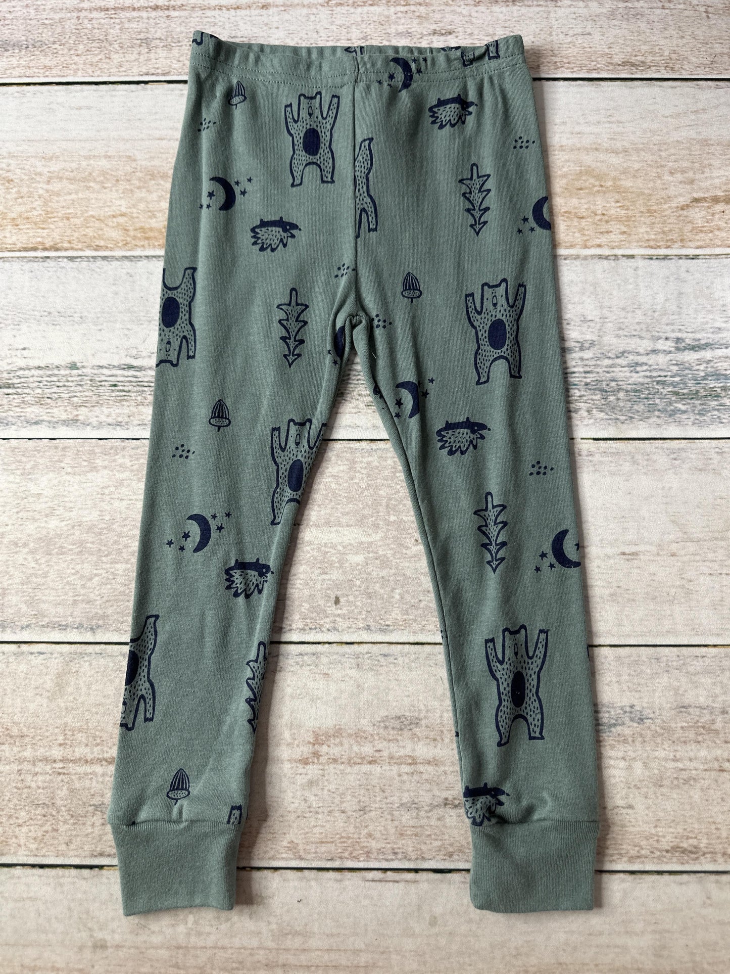 Carters Unisex Forest Green | bears Pajamas Size: 2T Forest Green | bears