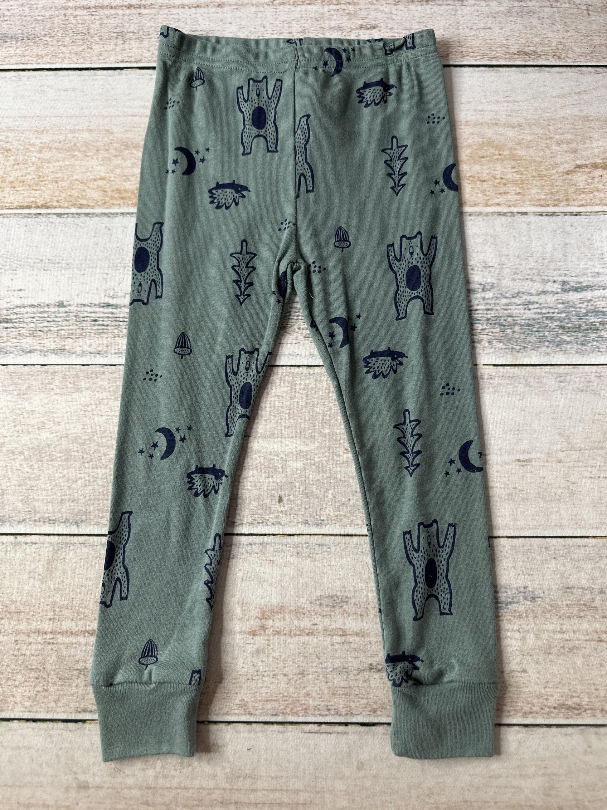 Carters Unisex Forest Green | bears Pajamas Size: 2T Forest Green | bears