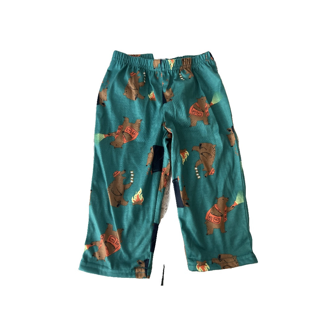 Just Born Boys Forest Green | bears Pajamas Size: 18 months Forest Green | bears