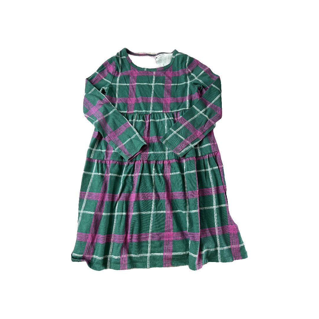 Harper Canyon Girls Forest Green | Burgundy | White Dress Size: 5T Forest Green | Burgundy | White