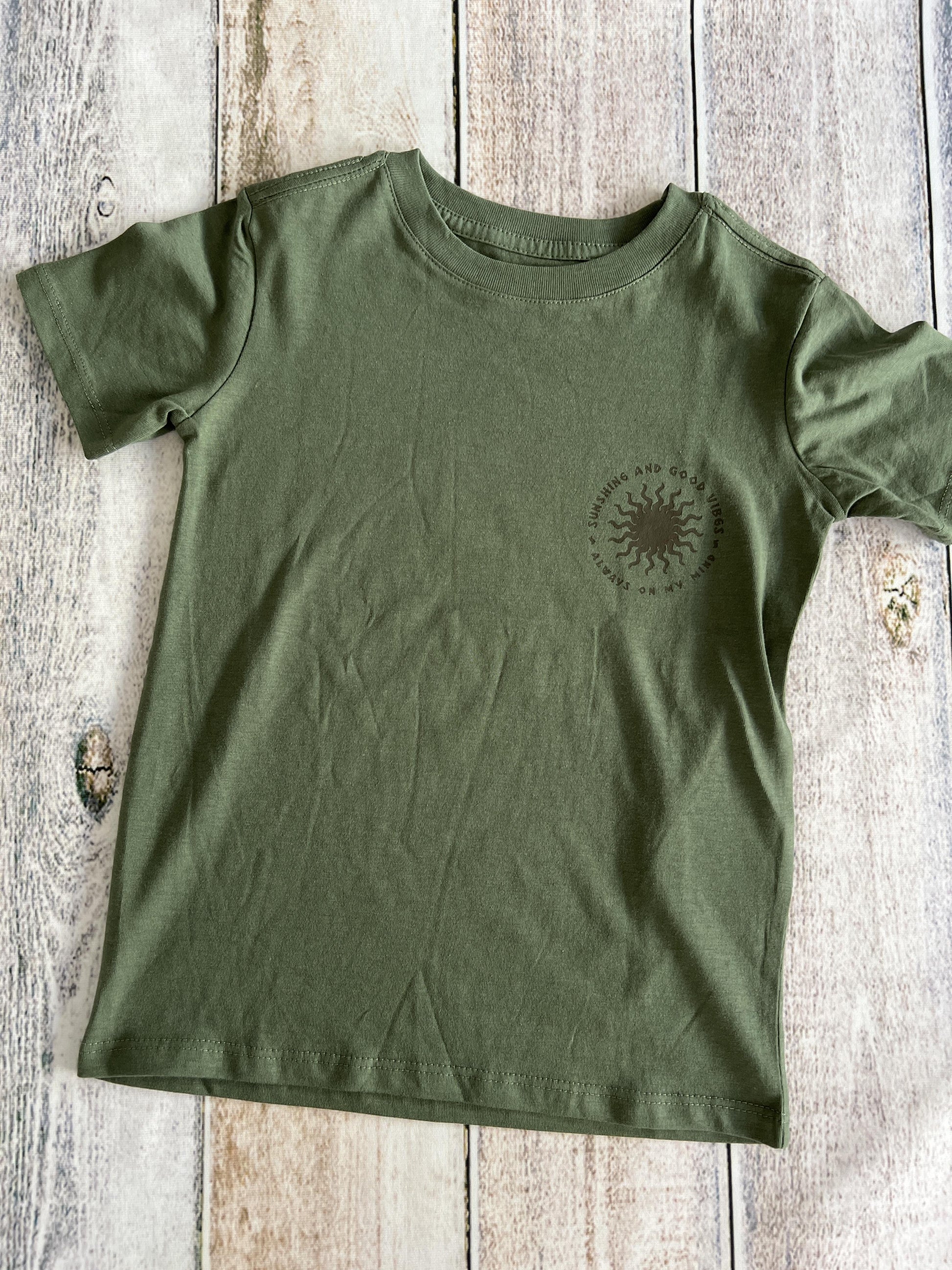 Cotton:on Kids Boys Forest Green | Graphic T-Shirt Size: 4T Forest Green | Graphic
