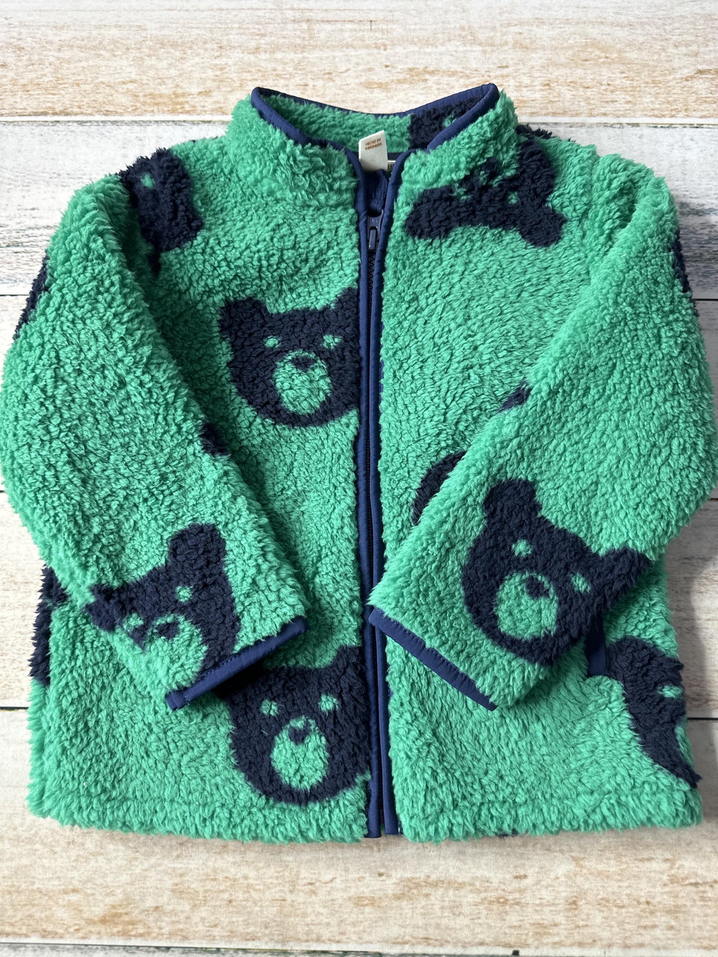 Cat & Jack Unisex Forest Green | Navy Blue Jacket Size: 3T Forest Green | Navy Blue