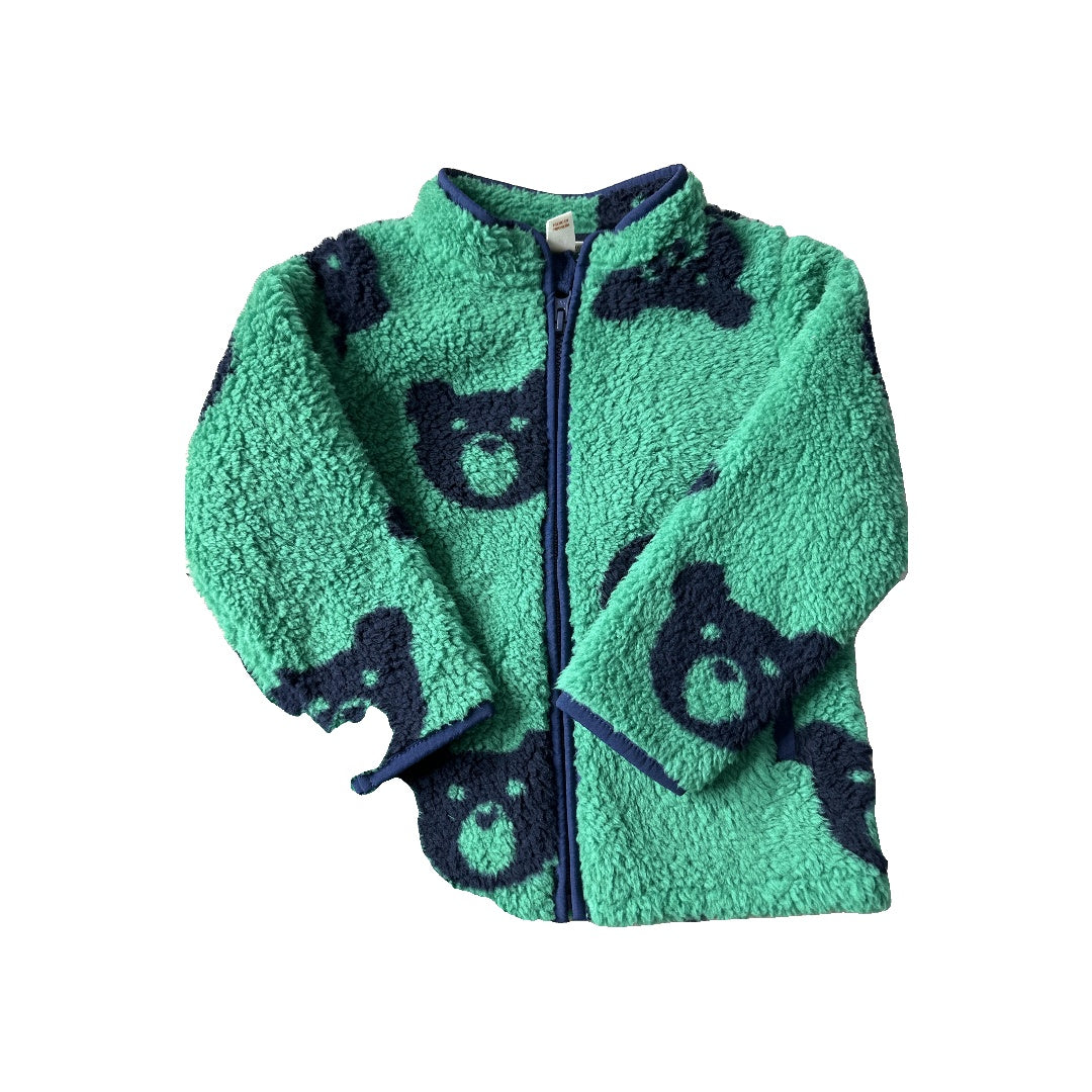 Cat & Jack Unisex Forest Green | Navy Blue Jacket Size: 3T Forest Green | Navy Blue