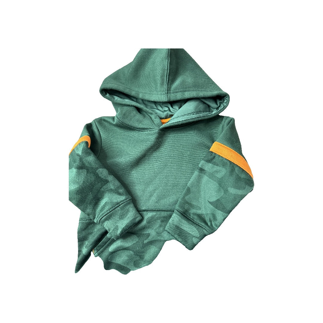 Bcg Boys Forest Green | orange Hoodie Size: 2T Forest Green | orange