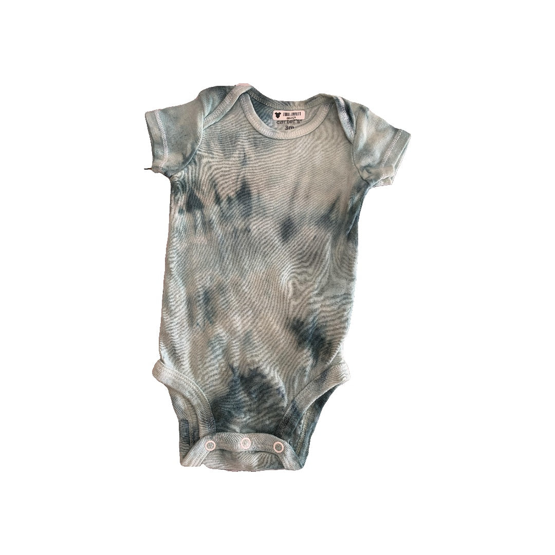 Boys Forest Green | Tie Dye Onesie Size: 3 months Forest Green | Tie Dye