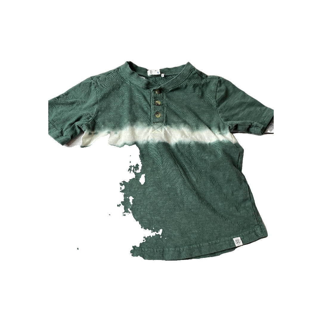 Sovereign Code Boys Forest Green | White T-Shirt Size: 4T Forest Green | White
