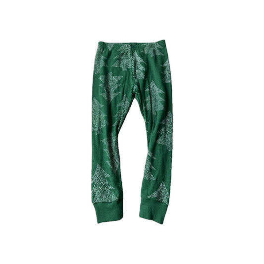 Carters Boys Forest Green | White Pajamas Size: 3T Forest Green | White