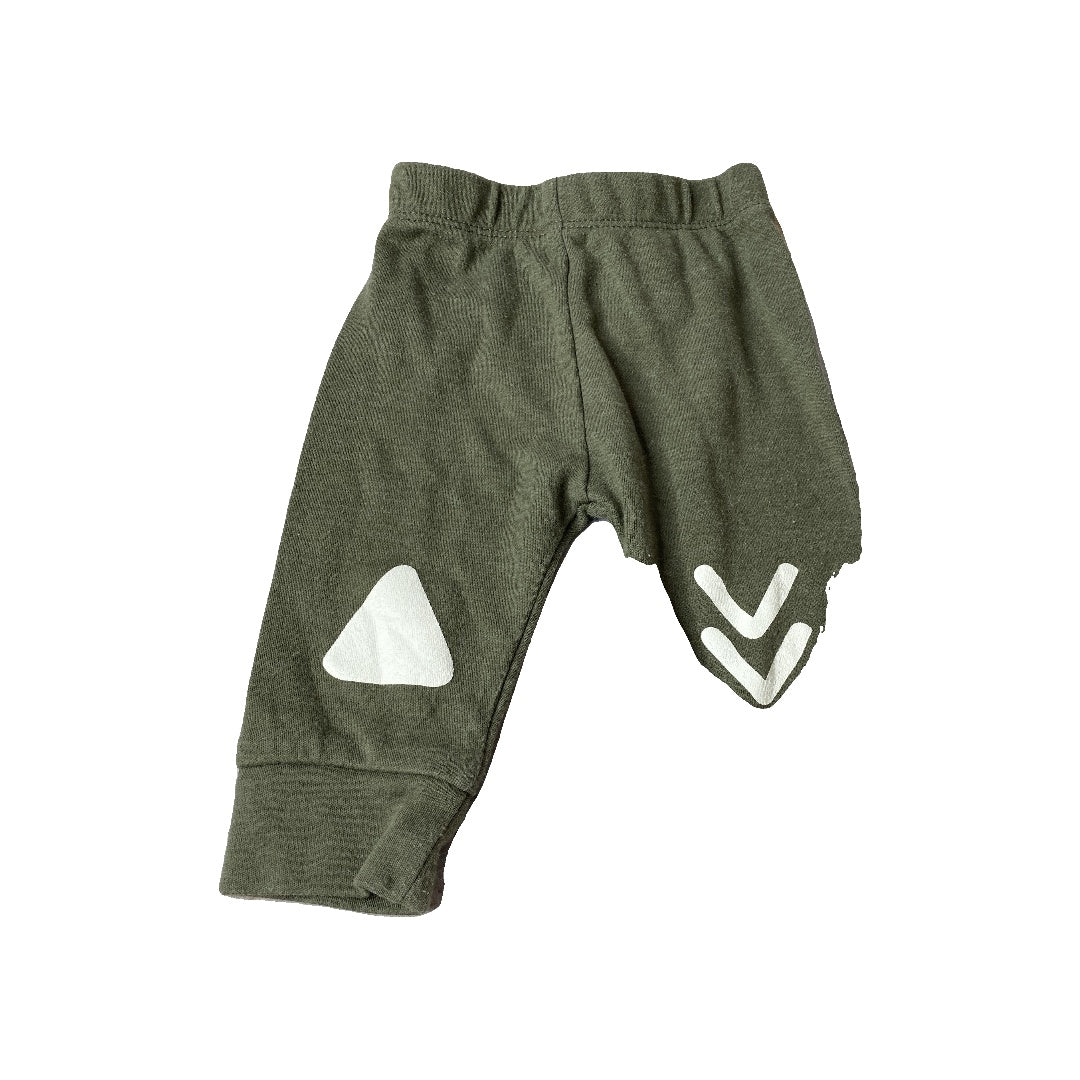 PL Baby Boys Forest Green Pants Size: 3 months Forest Green