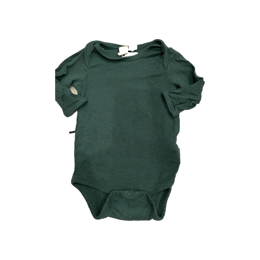 Kyte Boys Forest Green Onesie Size: Newborn Forest Green