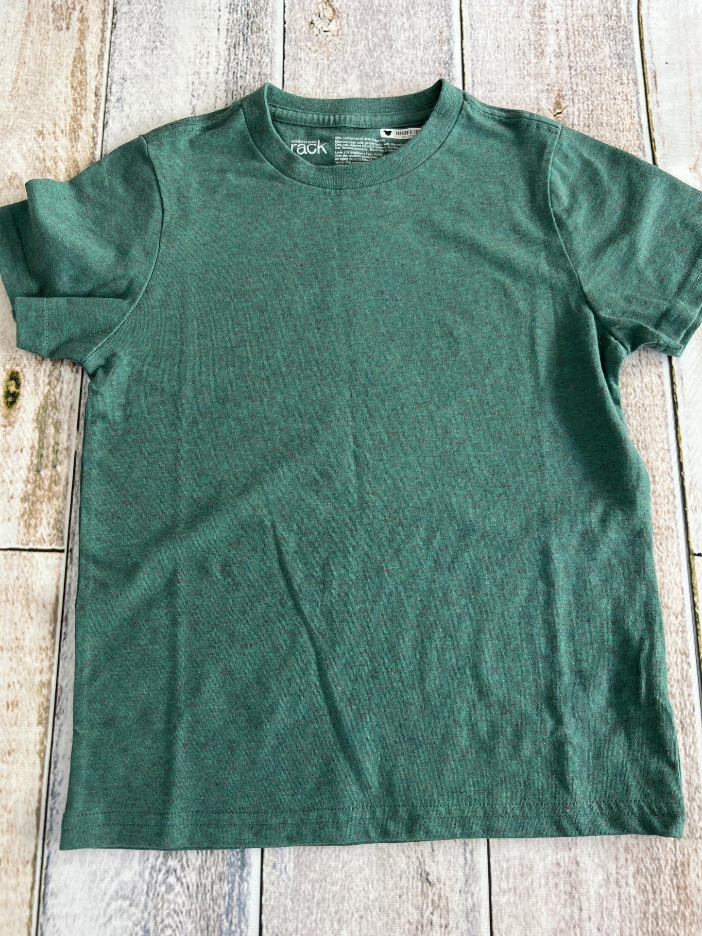 Nordstrom Boys Forest Green Button Down Short Sleeve Size: 5 Forest Green