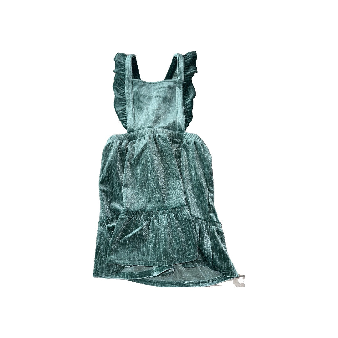 Cat & Jack Girls Forest Green Dress Size: 5T Forest Green