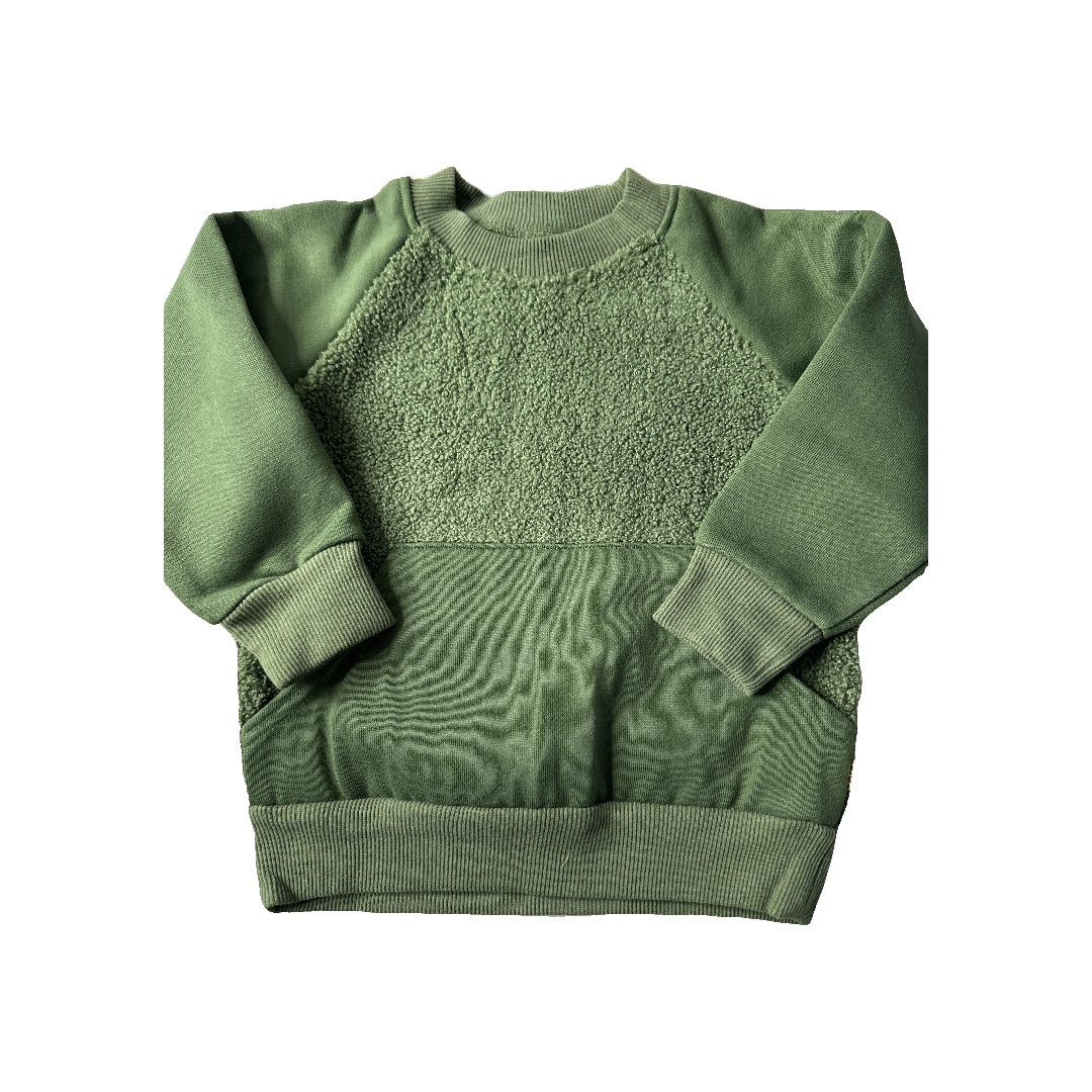 Unisex Forest Green Sweater Size: 2T Forest Green