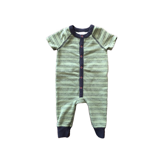 Cat & Jack Boys Forest Green Romper Size: 6-9 months Forest Green