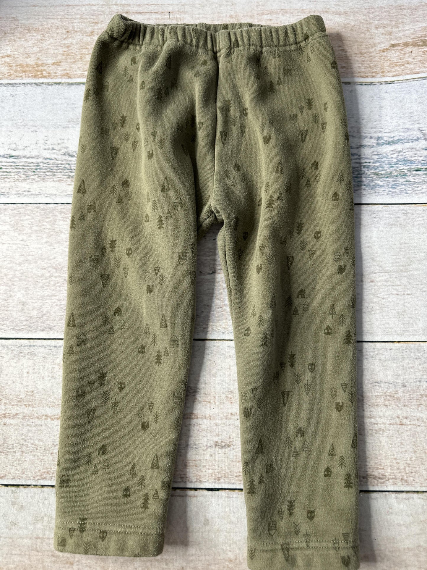 Uniqlo Boys Forest Green Pants Size: 18-24 months Forest Green