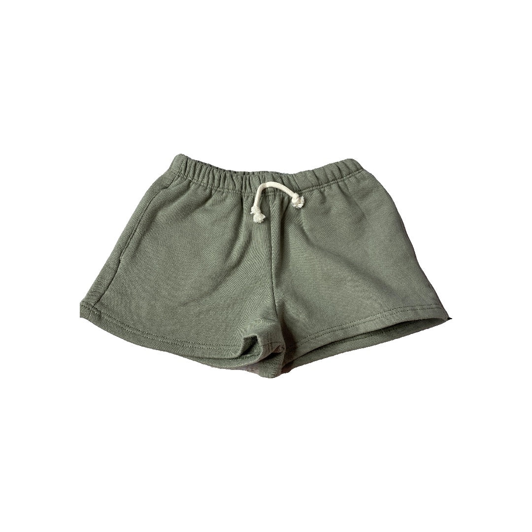 Go Gently Unisex Forest Green Shorts Size: 12-18 months Forest Green