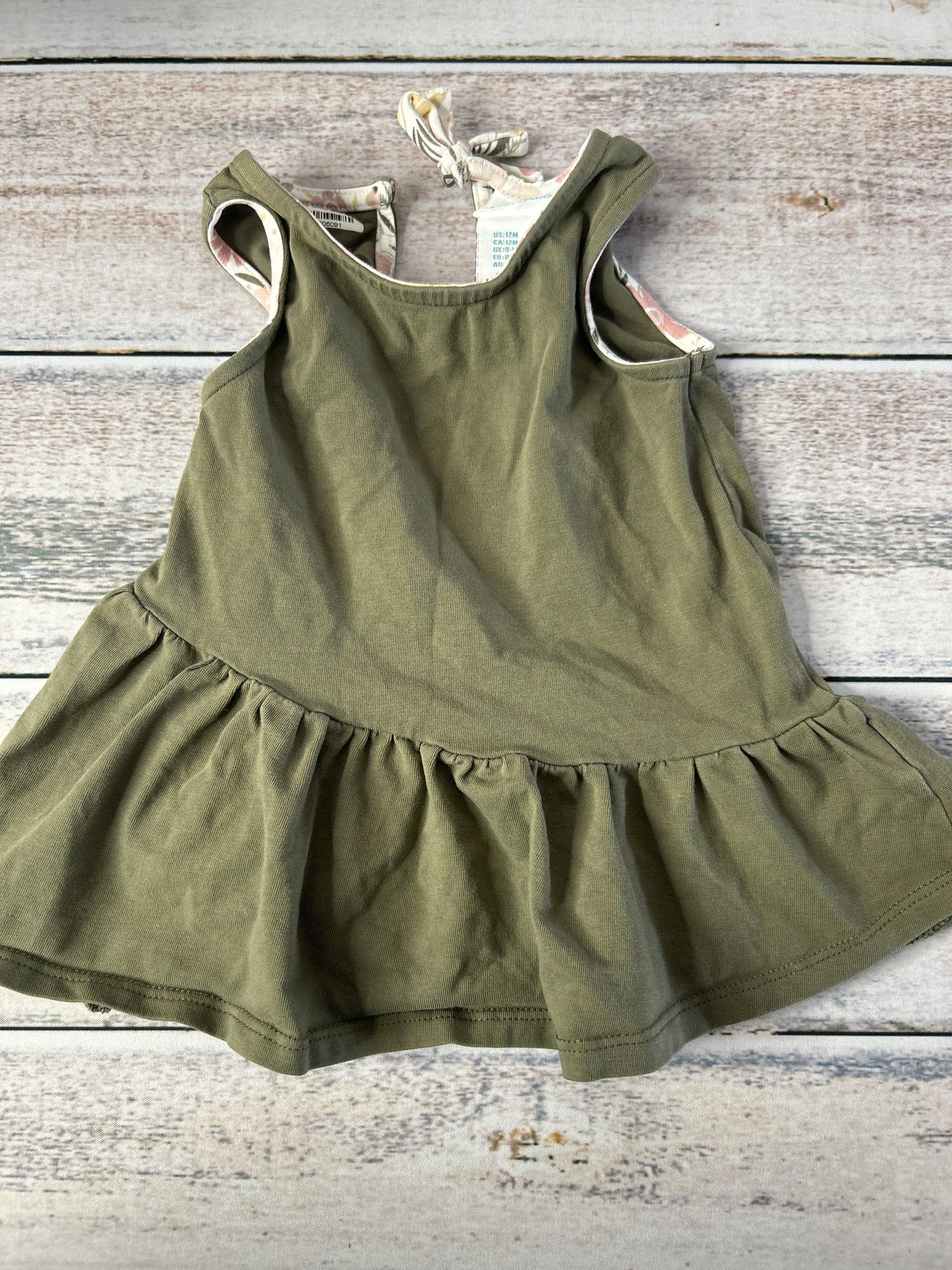 Unisex Forest Green Tank Top Size: 6-12 months Forest Green