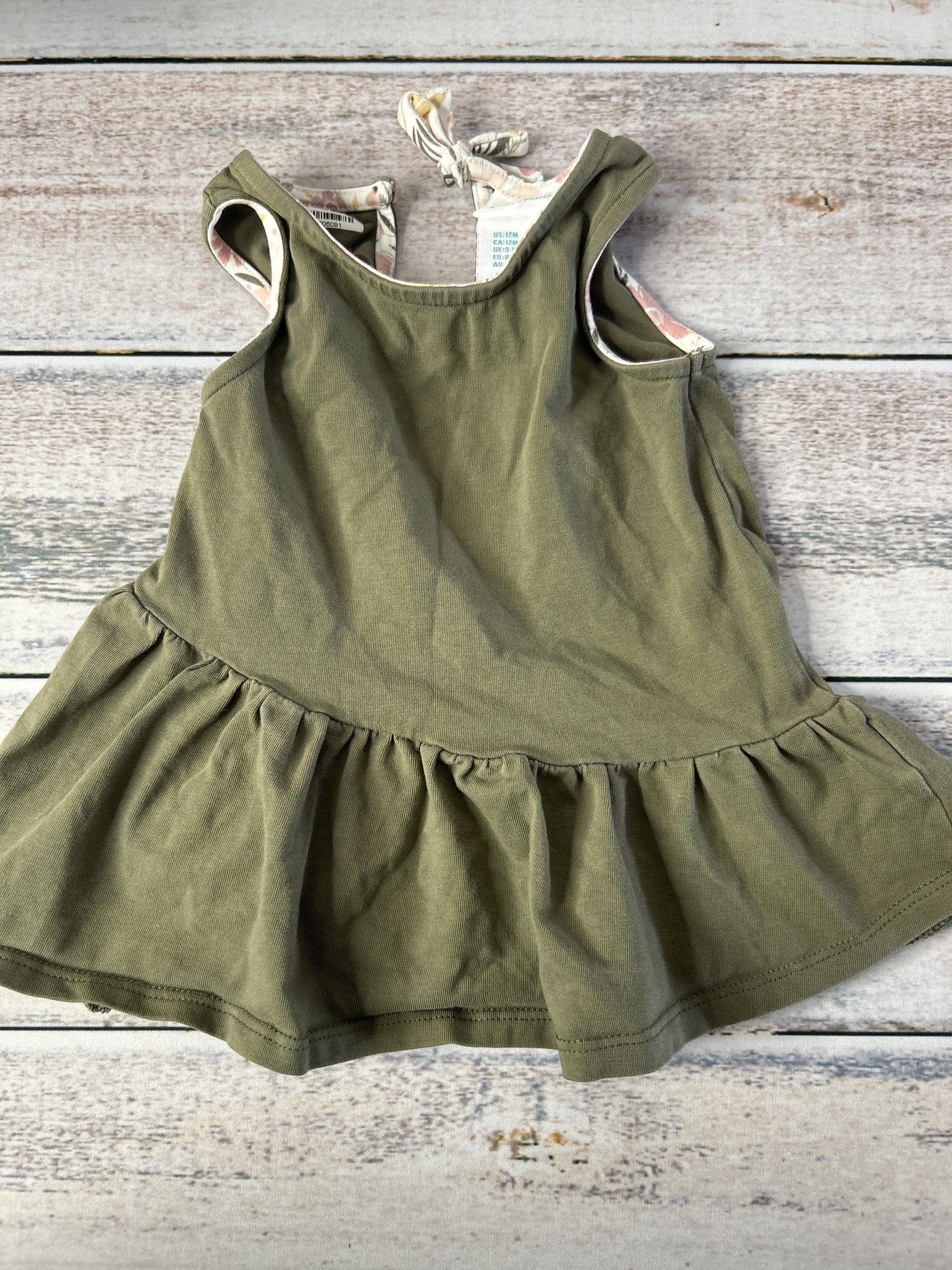 Unisex Forest Green Tank Top Size: 6-12 months Forest Green
