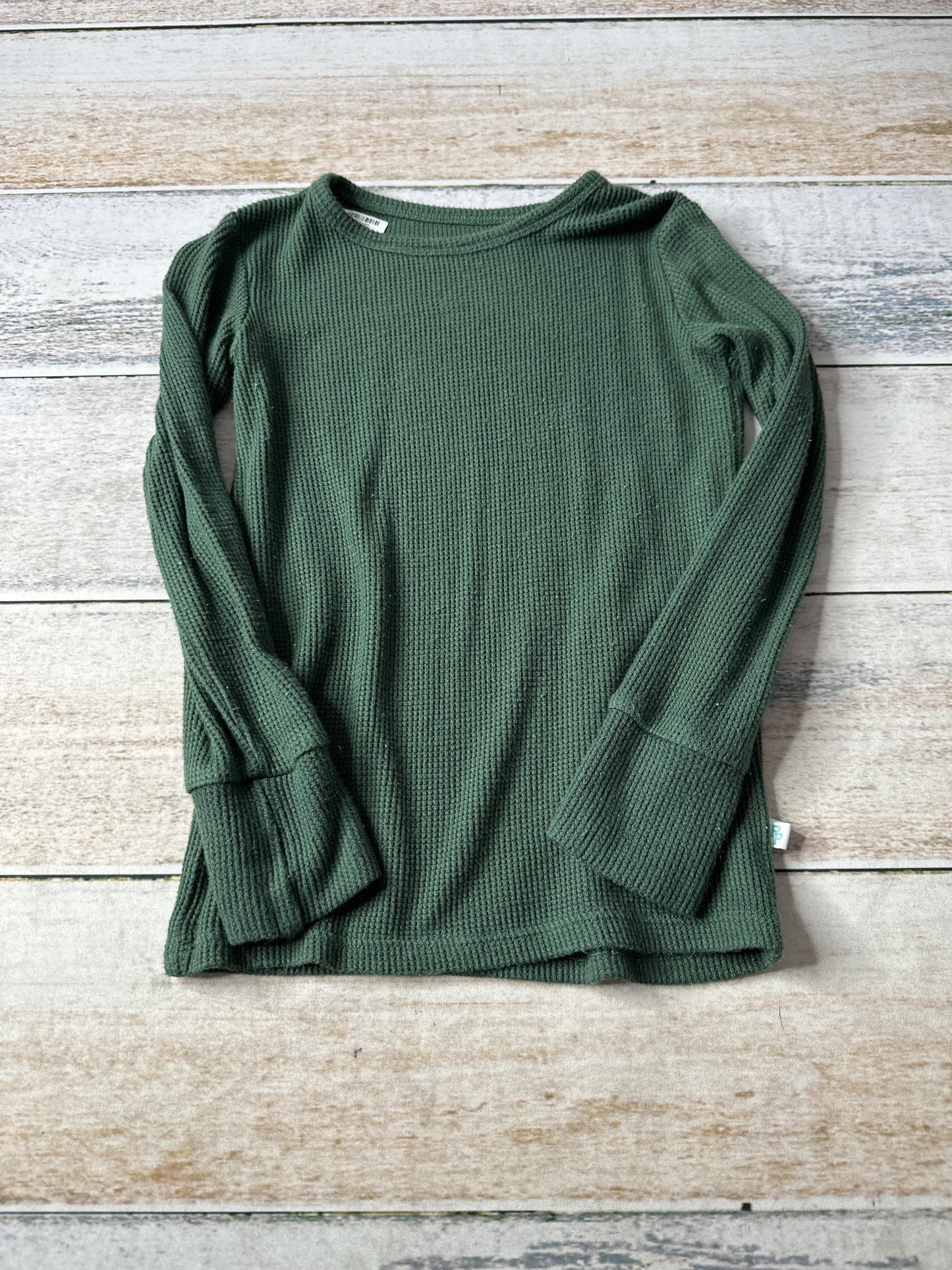 Posh Peanut Girls Forest Green Long Sleeve Shirt Size: 4T Forest Green