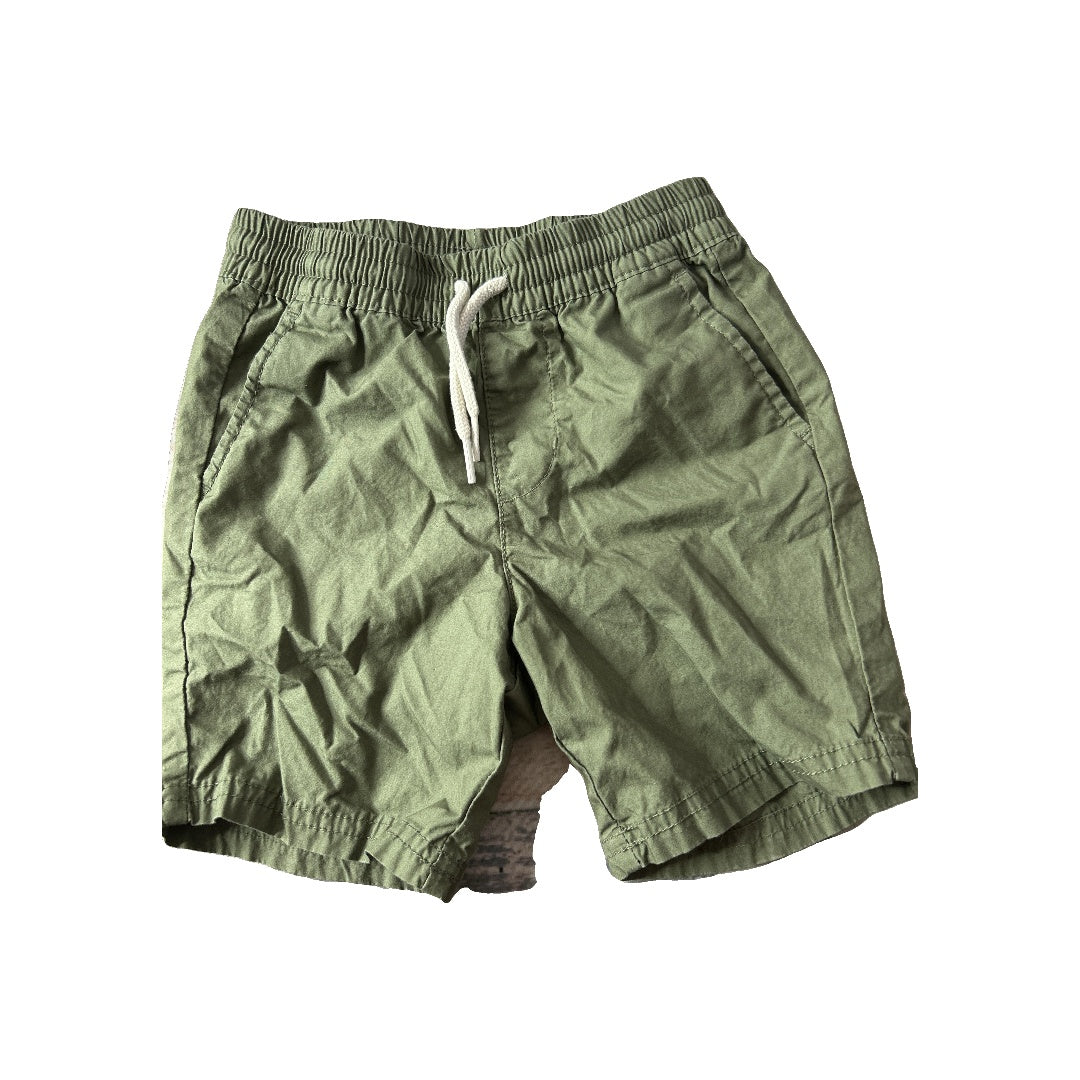 Old Navy Unisex Forest Green Button Down Short Sleeve Size: 3T Forest Green