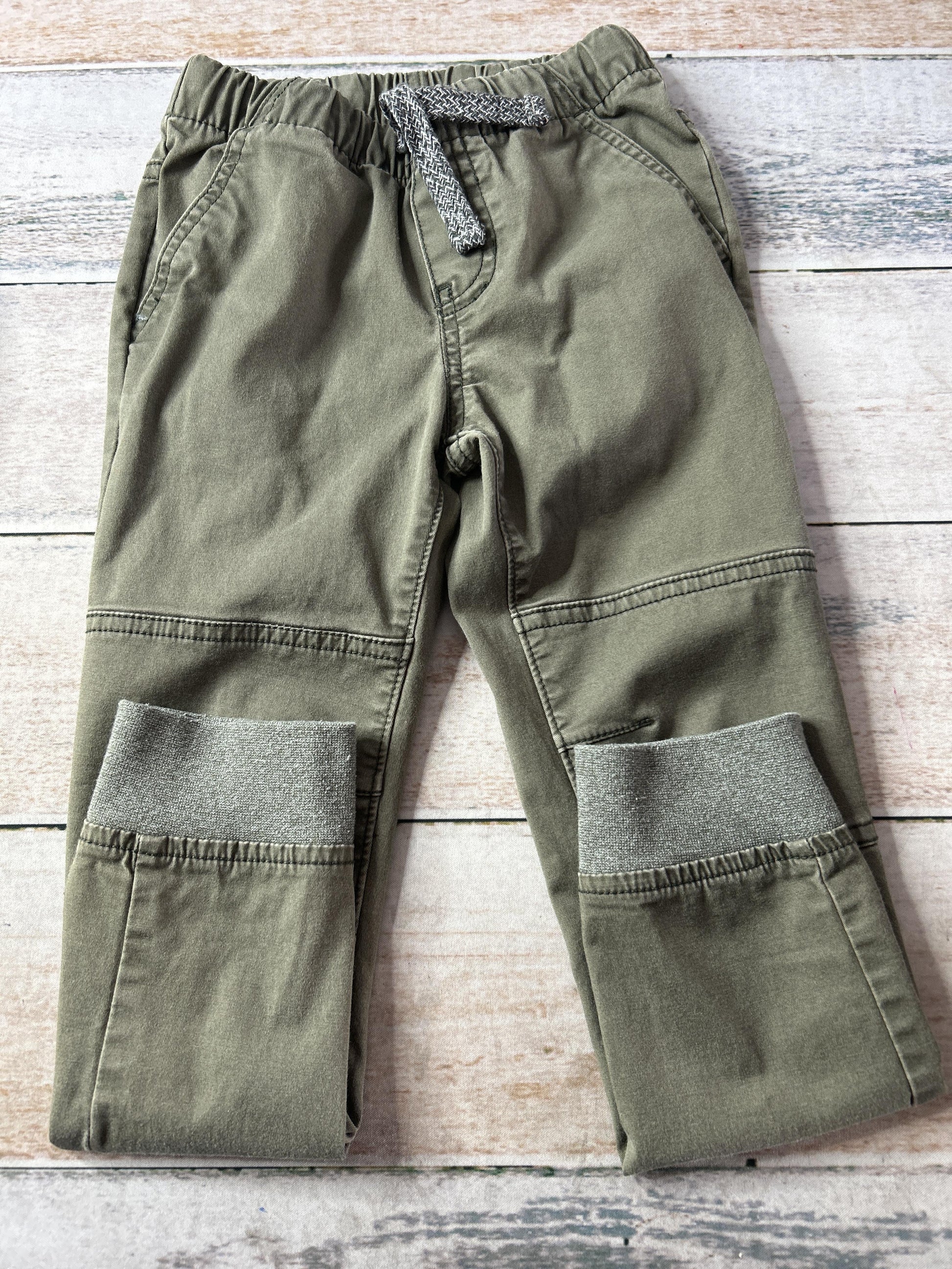 Cat & Jack Boys Forest Green Pants Size: 5T Forest Green