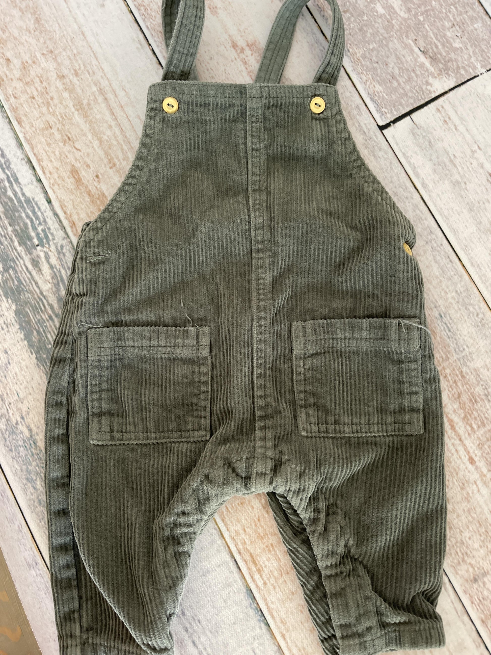 H&M Girls Forest Green Overalls Size: 3 months Forest Green