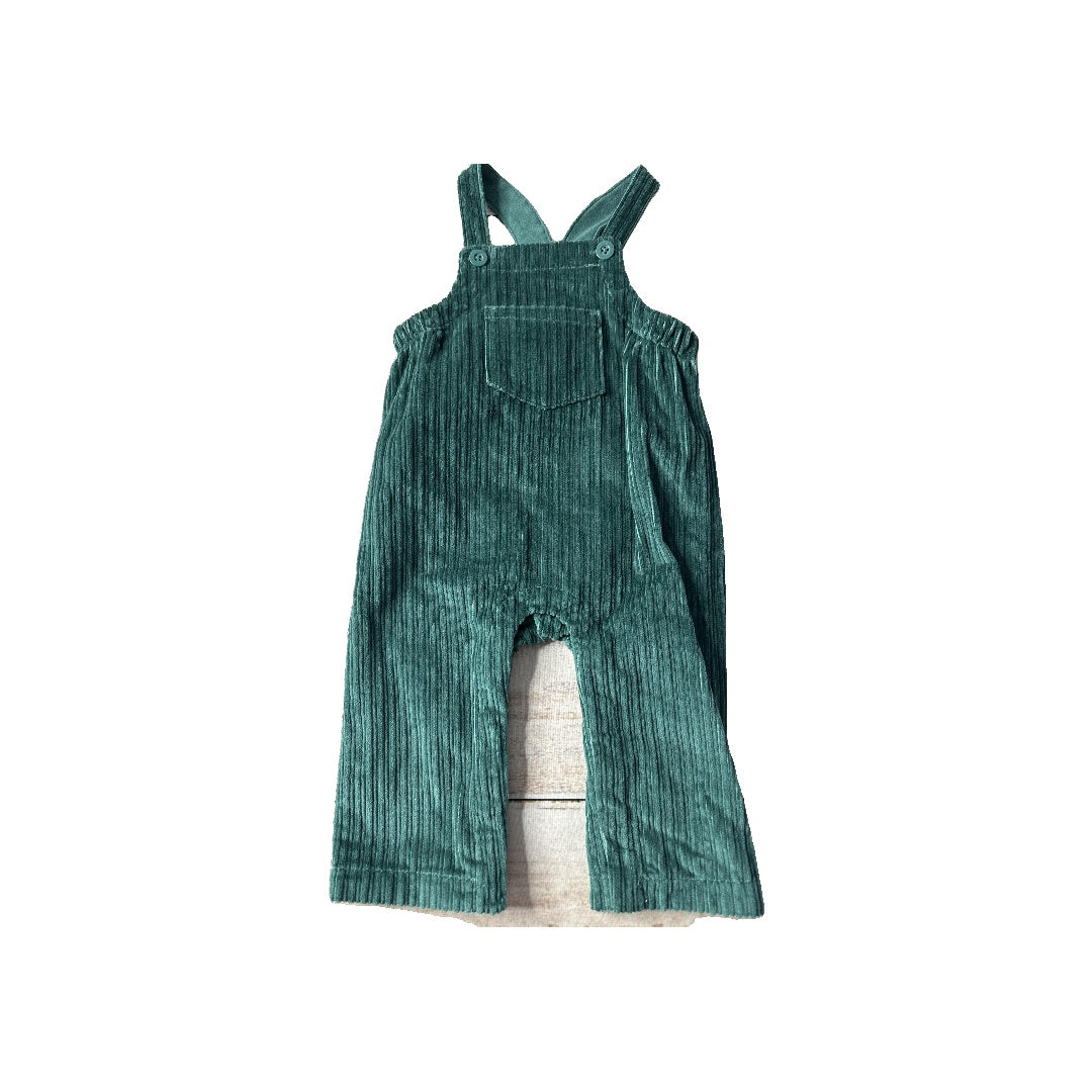 Cat & Jack Unisex Forest Green Overalls Size: 6-9 months Forest Green