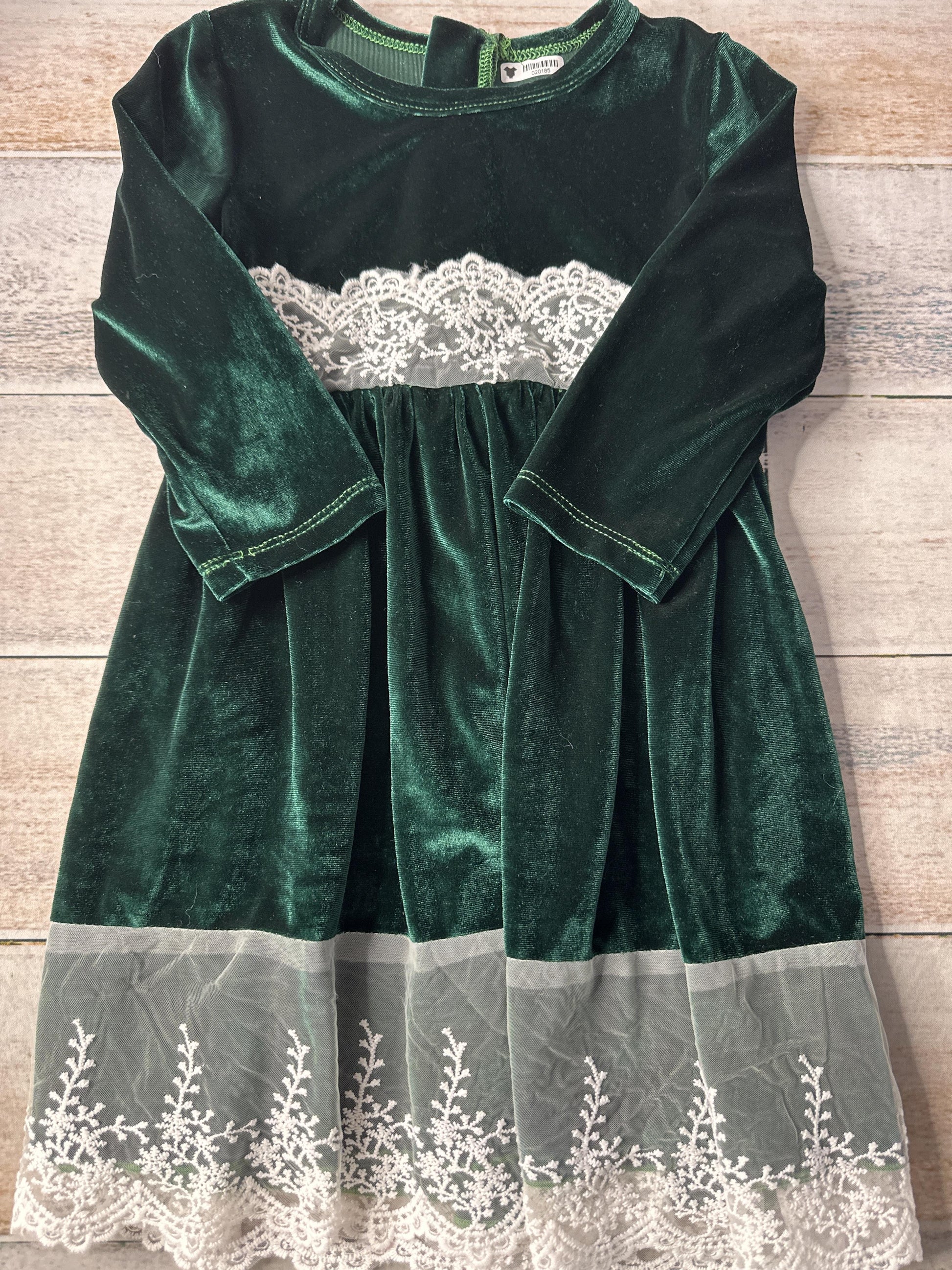 Unknown Girls Forest Green Dress Size: 5 Forest Green